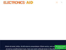 Tablet Screenshot of electronics-aid.com